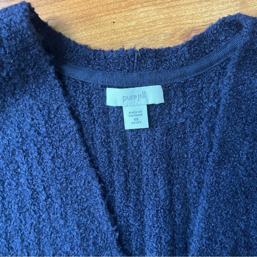 3/$20 PureJill blue sweater - Picture 2 of 6